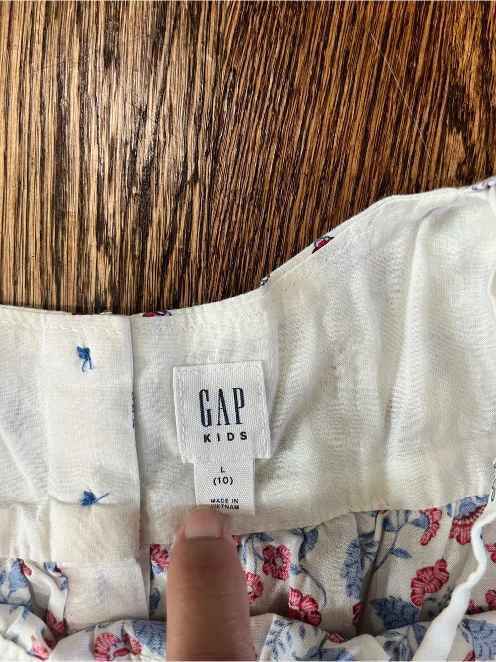 Gap Kids Girls Floral Tiered Cami Tank Top Size L (10) Boho Summer